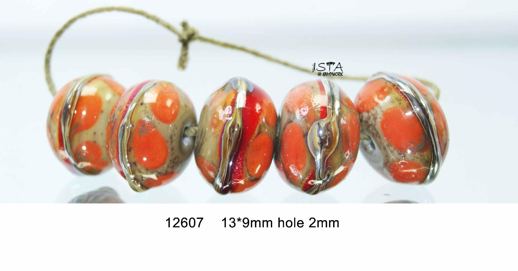 Набір скляних намистин № 12607 ISTA Lampwork