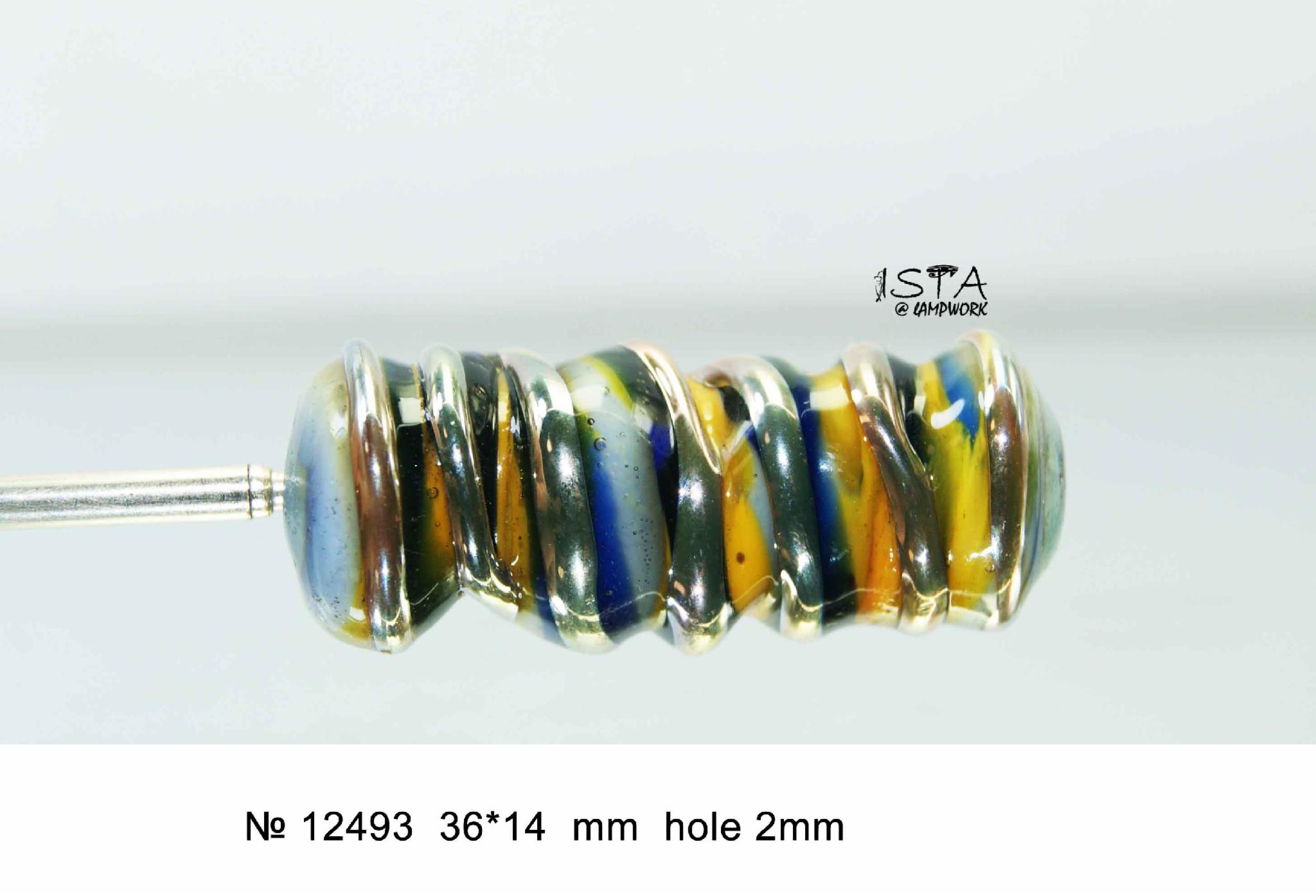 Набір скляних намистин № 12493 ISTA Lampwork