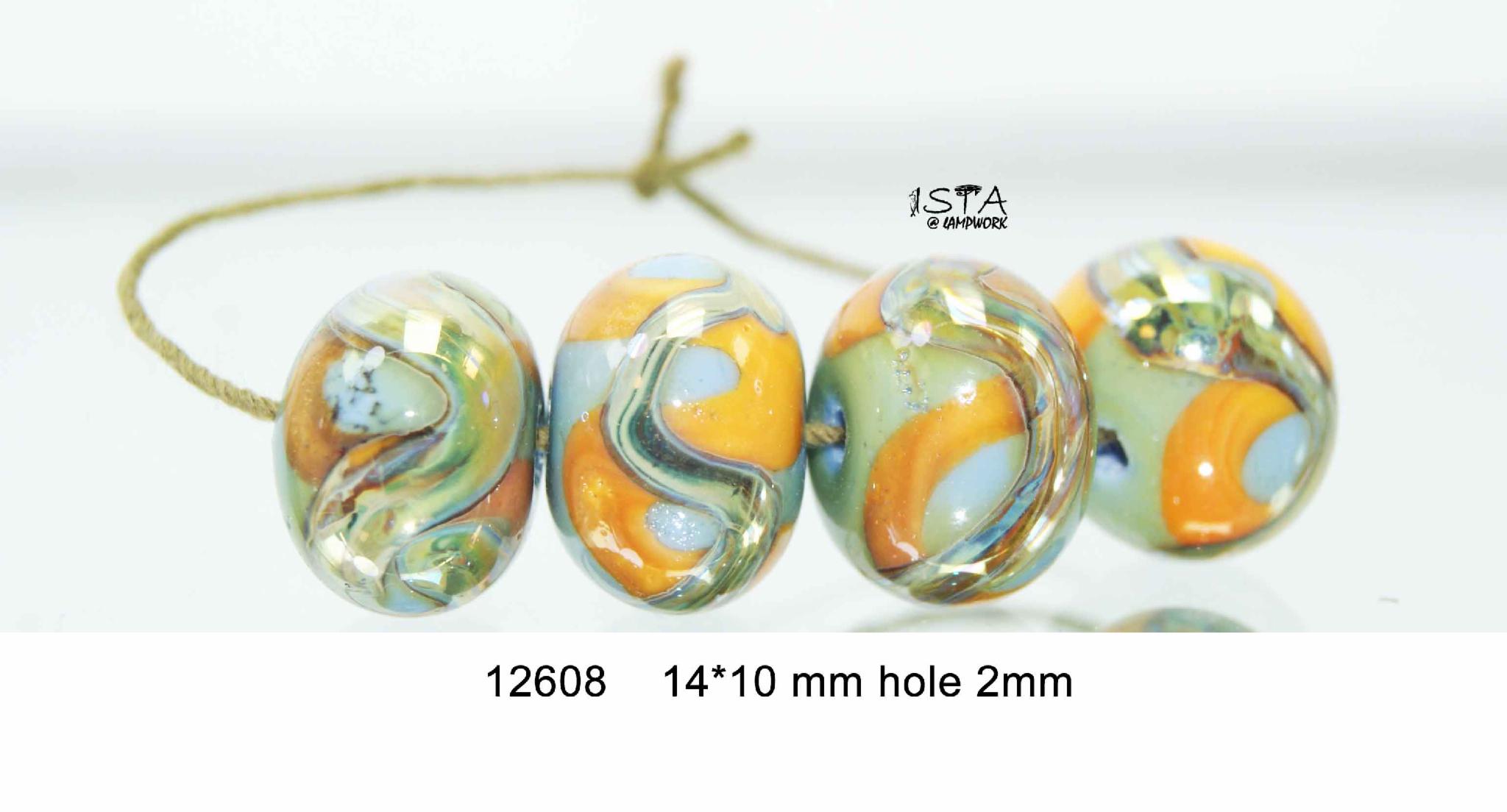 Набір скляних намистин № 12608 ISTA Lampwork