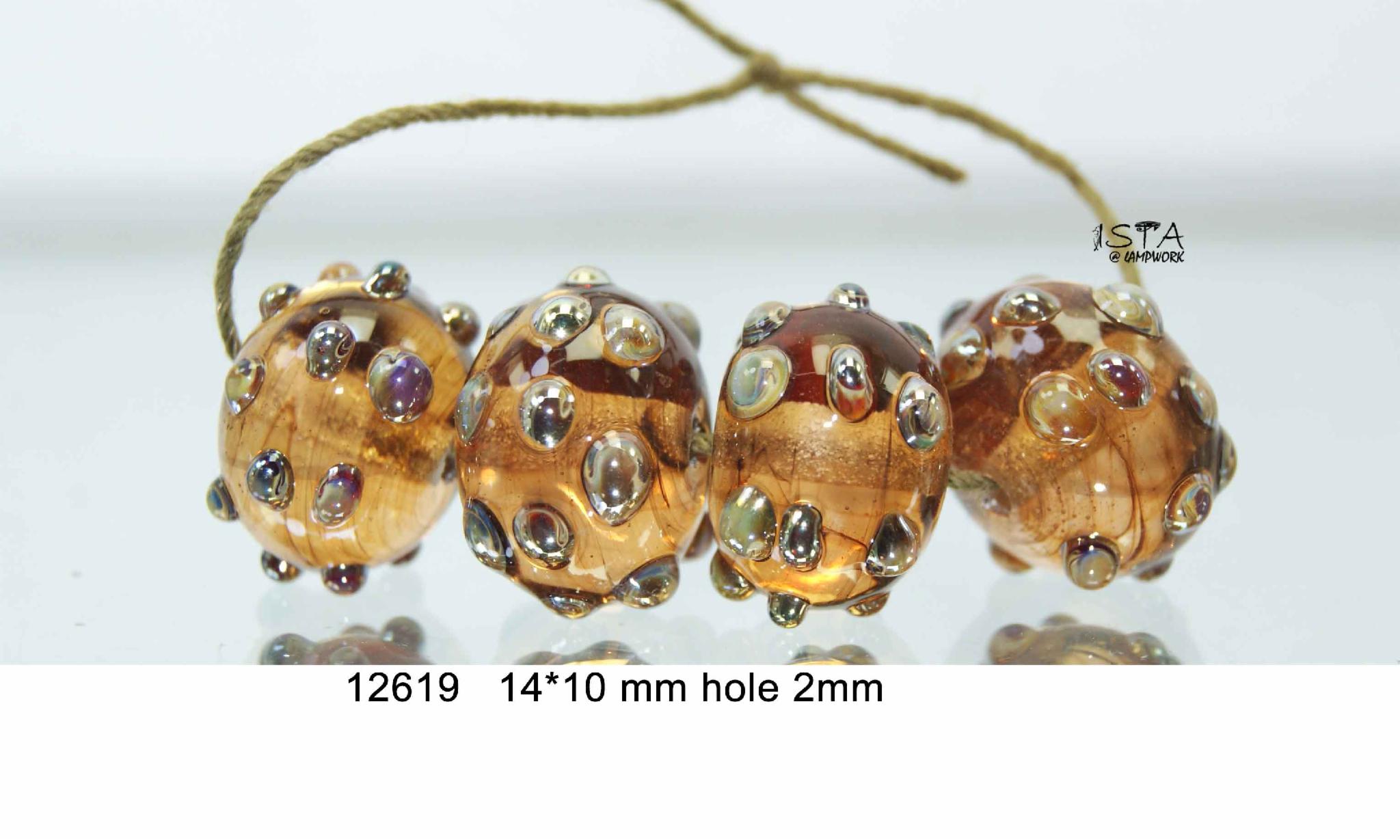 Набір скляних намистин № 12619 ISTA Lampwork