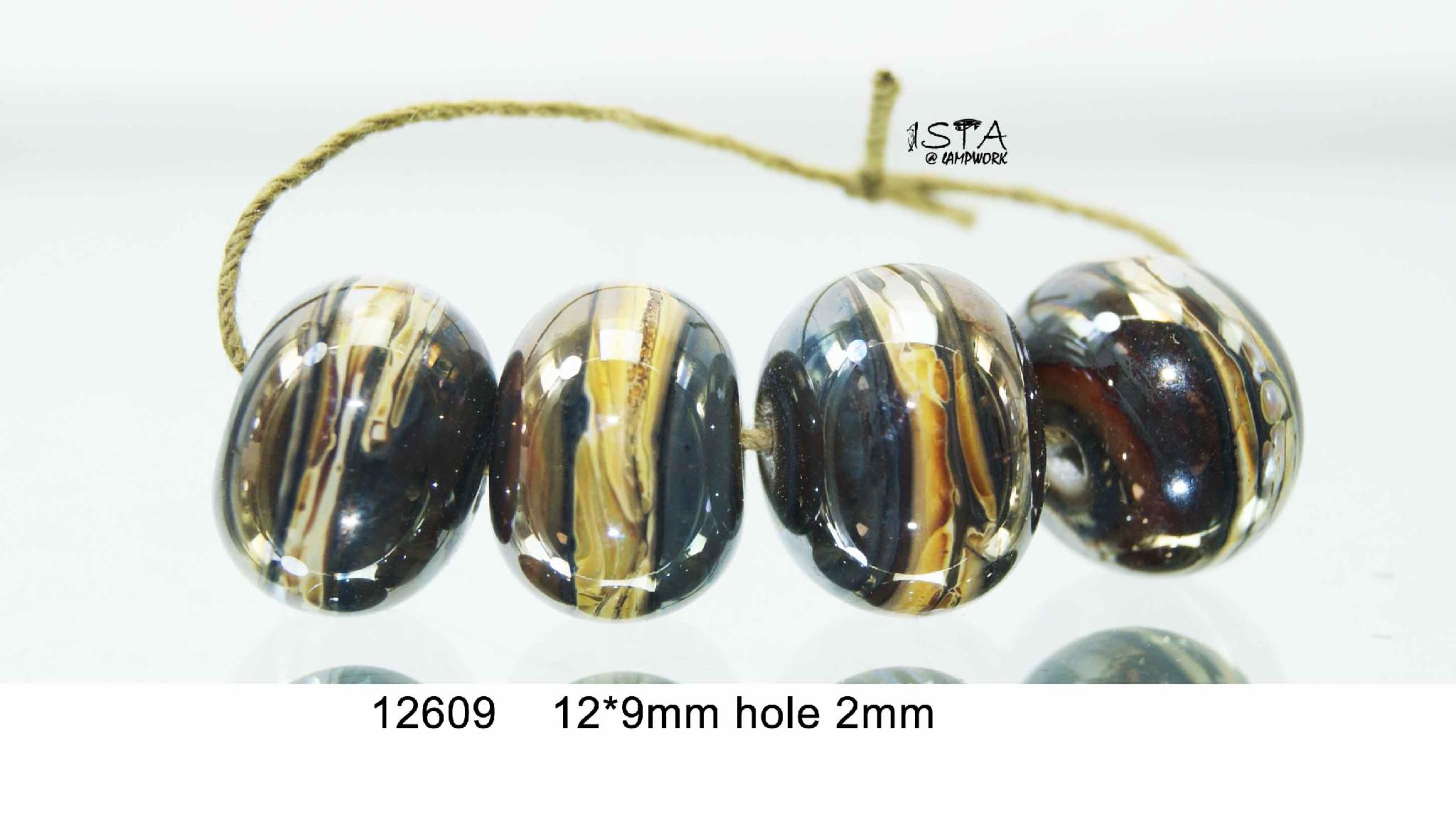 Набір скляних намистин № 12609 ISTA Lampwork
