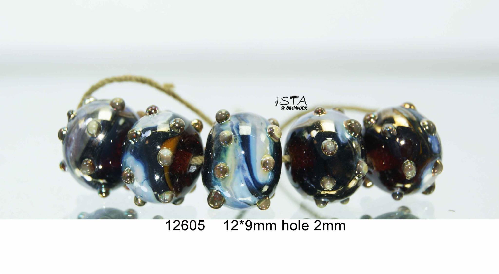Набір скляних намистин № 12605 ISTA Lampwork
