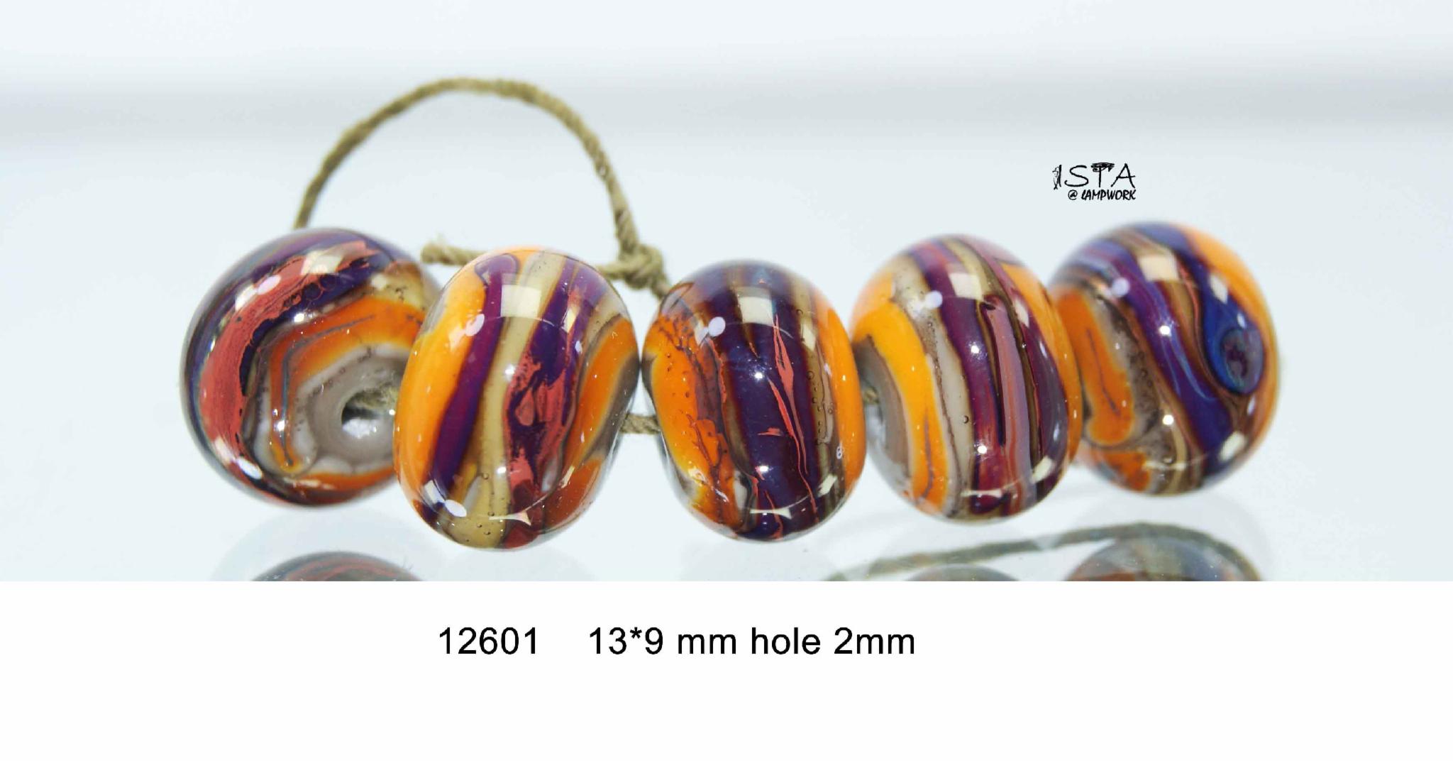 Набір скляних намистин № 12601 ISTA Lampwork