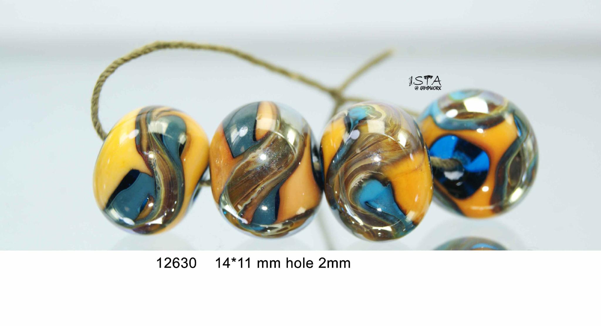 Набір скляних намистин № 12630 ISTA Lampwork