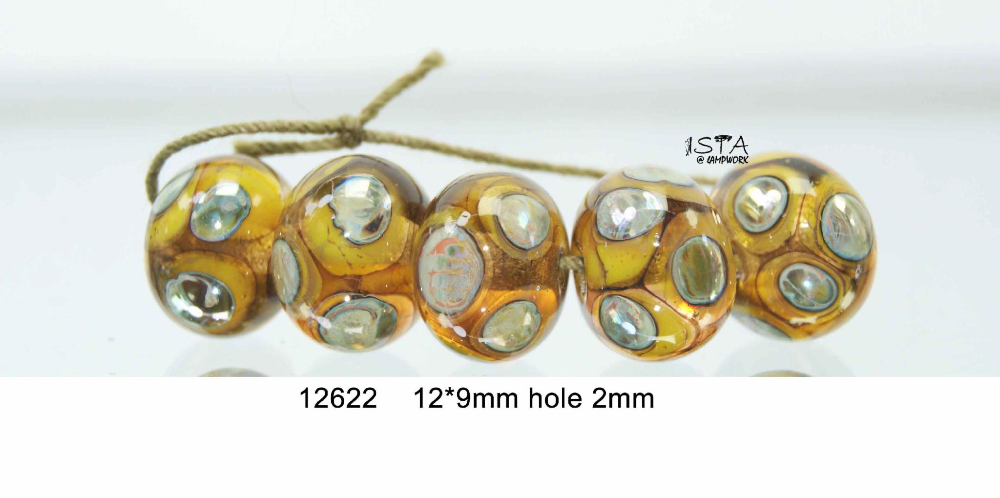 Набір скляних намистин № 12622 ISTA Lampwork
