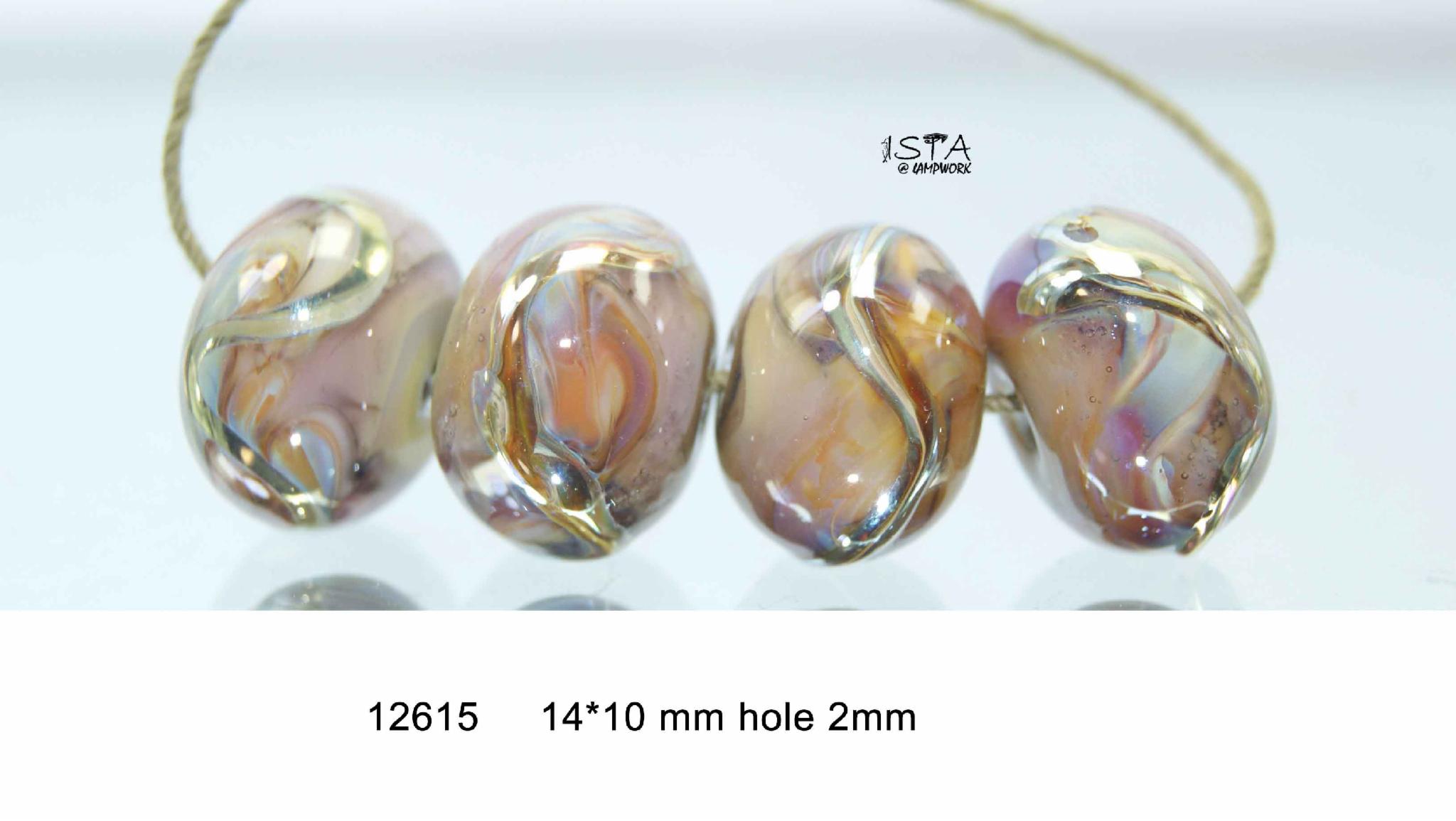 Набір скляних намистин № 12615 ISTA Lampwork