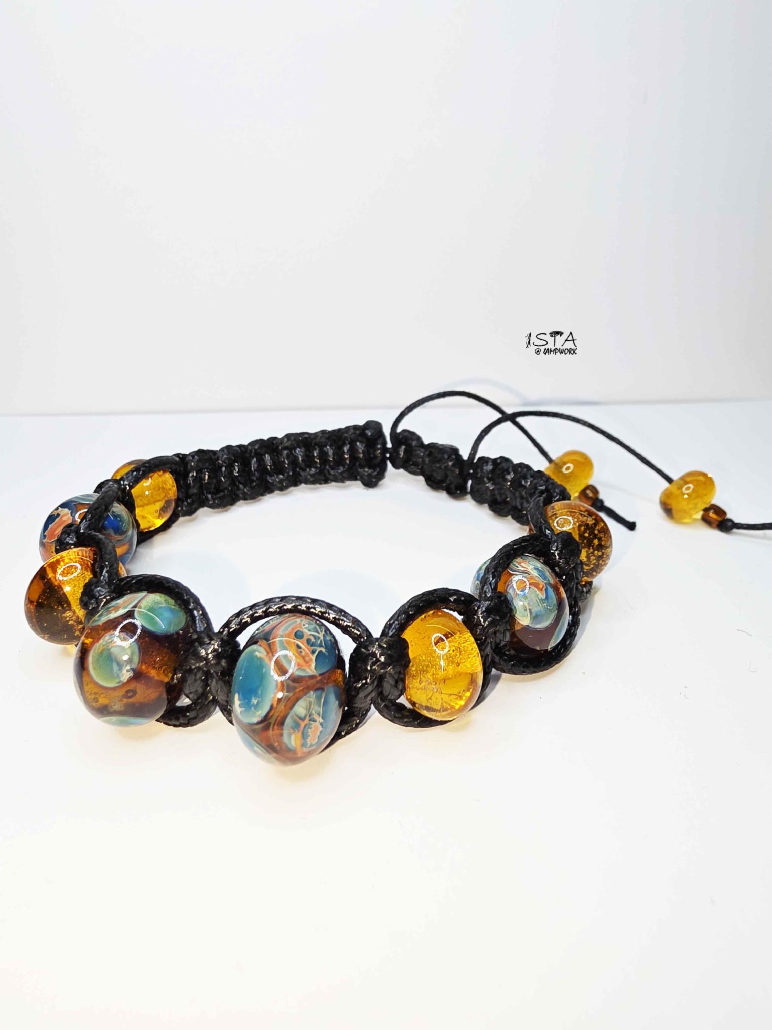 Браслет шамбала Конюшина ISTA Lampwork Sh 5